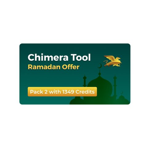Chimera Tool Ramadan Offer Pack 2 with 1349 Credits
