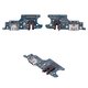 Flat Cable compatible with Realme C31, (headphone connector, charge connector, with microphone, with components, Copy, charging board)