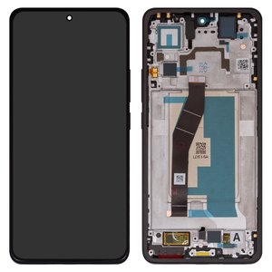 Дисплей для Xiaomi 14T, черный, с рамкой, Original PRC , titan Black, 2406APNFAG