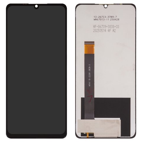 LCD compatible with Cubot A20, A30, black, without frame, High Copy, 15 22 391 3838 