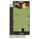 Pantalla LCD puede usarse con Samsung A500 Galaxy A5, dorado, sin marco, Original (PRC), original glass
