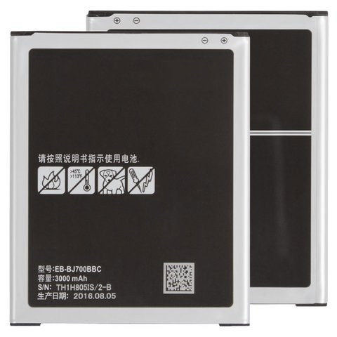 Batería EB BJ700BBC EB BJ700CBE puede usarse con Samsung J400 Galaxy J4 2018 , J700 Galaxy J7, J701 Galaxy J7 Neo, Li ion, 3.85 V, 3000 mAh, Original PRC 