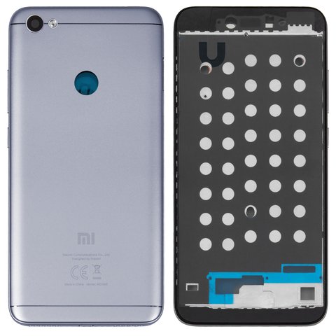 Carcasa puede usarse con Xiaomi Redmi Note 5A Prime, negro, 3 32GB