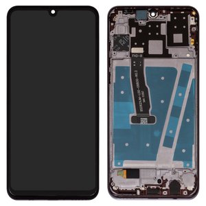 Pantalla LCD puede usarse con Huawei P30 Lite 2020  New Edition, negro, con marco, High Copy, Marie L21BX