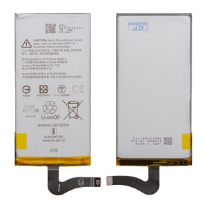Batería G020J B puede usarse con Google Pixel 4 XL, Li Polymer, 3.85 V, 3700 mAh, Original PRC 