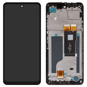Pantalla LCD puede usarse con ZTE Nubia Music Z2353 , negro, con marco, Original PRC , 15 3240A 14681 51