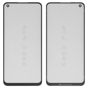 Vidrio de carcasa G+OCA PRO puede usarse con Realme 11 4G, con película OCA, negro