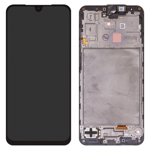 Pantalla LCD puede usarse con Samsung A176 Galaxy A17 5G, negro, con marco, Original PRC 