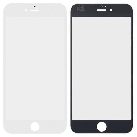 Стекло корпуса для iPhone 6 Plus, белое, PRC