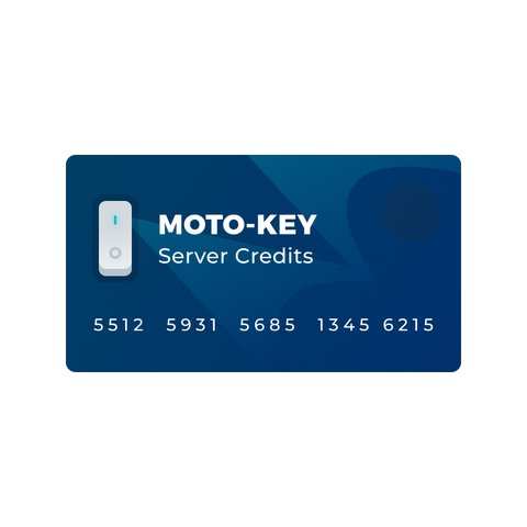 Серверные кредиты Moto Key