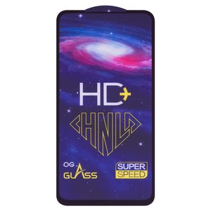 Защитное стекло All Spares для Google Pixel 4a, 0,33 мм 9H, совместимо с чехлом, Full Glue, черный, HD+