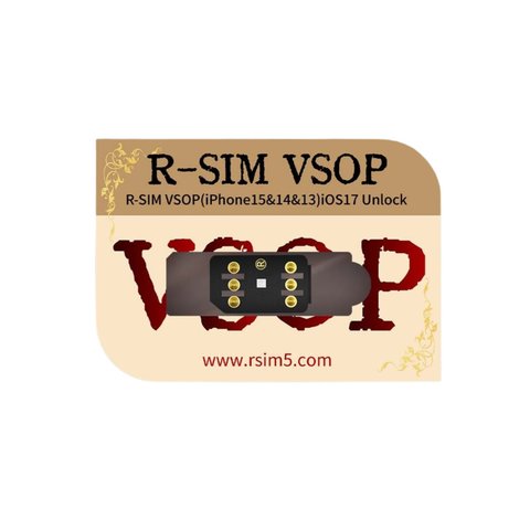 R Sim VSOP Card
