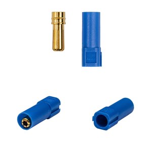 Силовий роз'єм живлення Amass XT150 M, "тато", синій