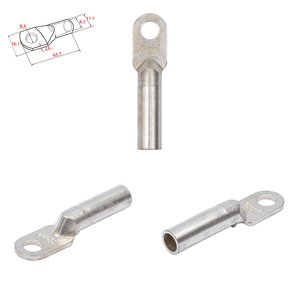 Наконечник DT35, 10 мм, кільцевий, мідний, луджений, 35 мм²