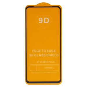 Захисне скло для Xiaomi Redmi 10X 4G, Redmi Note 9, Full Glue, без упаковки , чорний