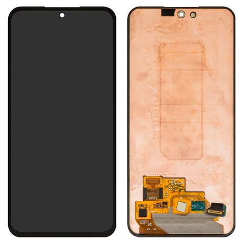 Дисплей для Samsung A546 Galaxy A54 5G, черный, без рамки, Оригинал переклеено стекло 