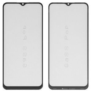 Скло корпуса G+OCA PRO для Oppo A31, A5 2020 , A9 2020 , з ОСА плівкою, чорне