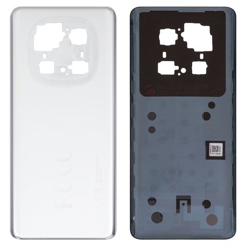 Задняя панель корпуса для Xiaomi Poco X7, серая, silver