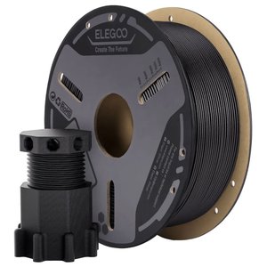 Филамент для 3D принтера ELEGOO PETG CF Black, 1 кг