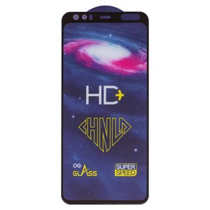 Защитное стекло All Spares для Google Pixel 4 XL, 0,33 мм 9H, совместимо с чехлом, Full Glue, черный, HD+
