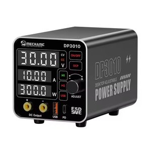 Лабораторный блок питания Mechanic DP3010, одноканальный, импульсный, до 30 В, до 10 А, светодиодные индикаторы