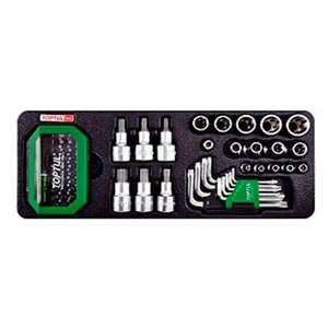 Набор инструмента TORX и бит TOPTUL GAAT6502