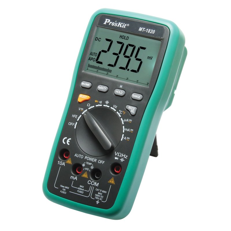 Pro'sKit MT-5110 Capacitance Meter - Handheld Meter For Accurate Capacitance Measurement